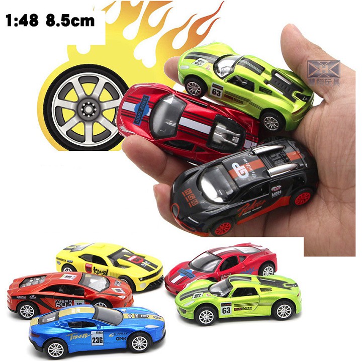 Mô hình xe ô tô die cast đồ chơi trẻ em tỉ lệ 1:64 bộ 5 chiếc