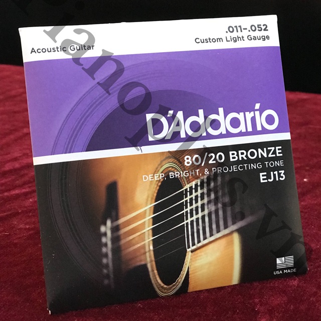 Dây D’Addario EJ13 – Acoustic