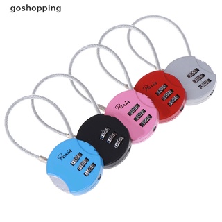 1 Ổ Khóa Hành Lý Du Lịch 3 Số Mini 3.7 * 9cm