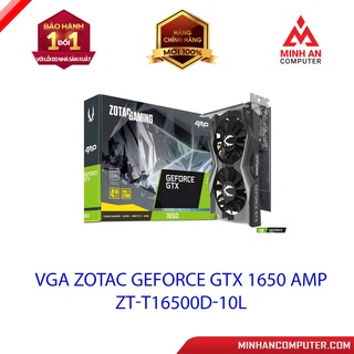 VGA ZOTAC GeForce GTX 1650 AMP 4GB 128 bit GDDR6