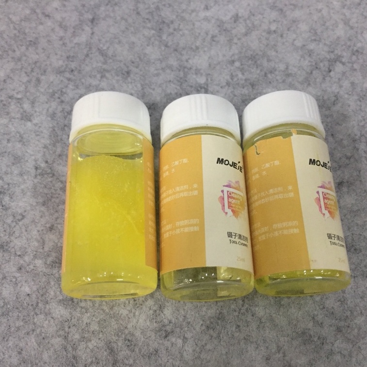 nước rữa nhíp có mút, ad mút  _ dụng cụ nối mi