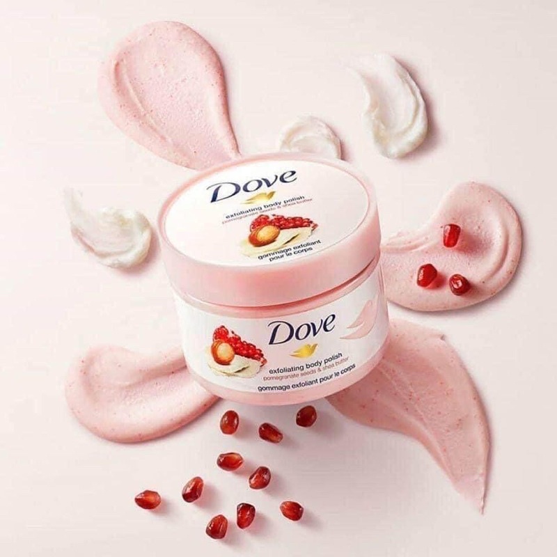 [HÀNG MỸ] Tẩy da chết Dove Exfoliating Body Polish 298g