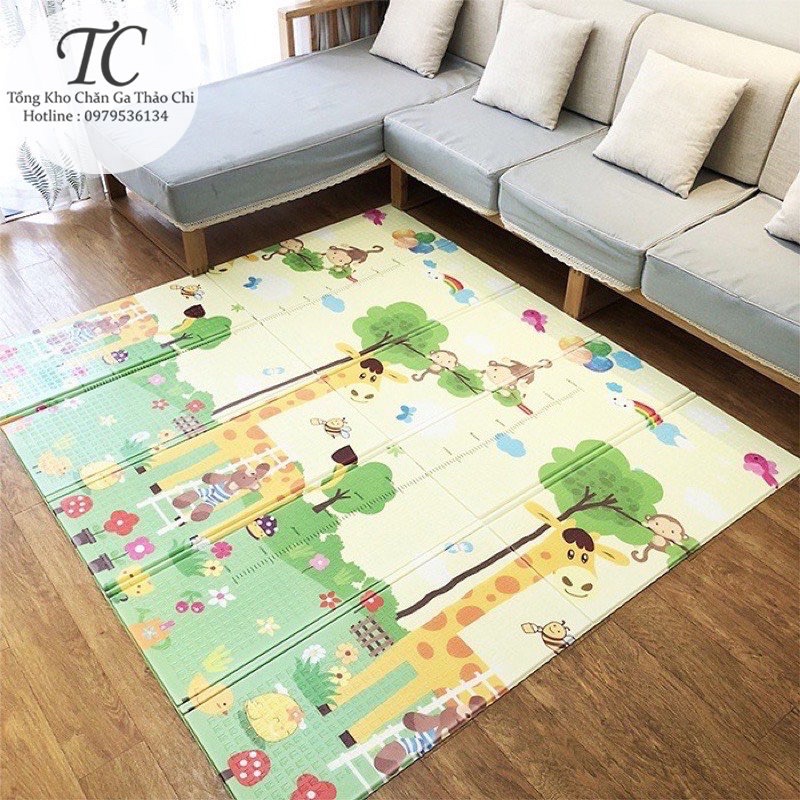 Thảm Xốp 3D Xuất Nhật Gấp Gọn Tiện Lợi Cho Bé Vừa Học, Vừa Chơi