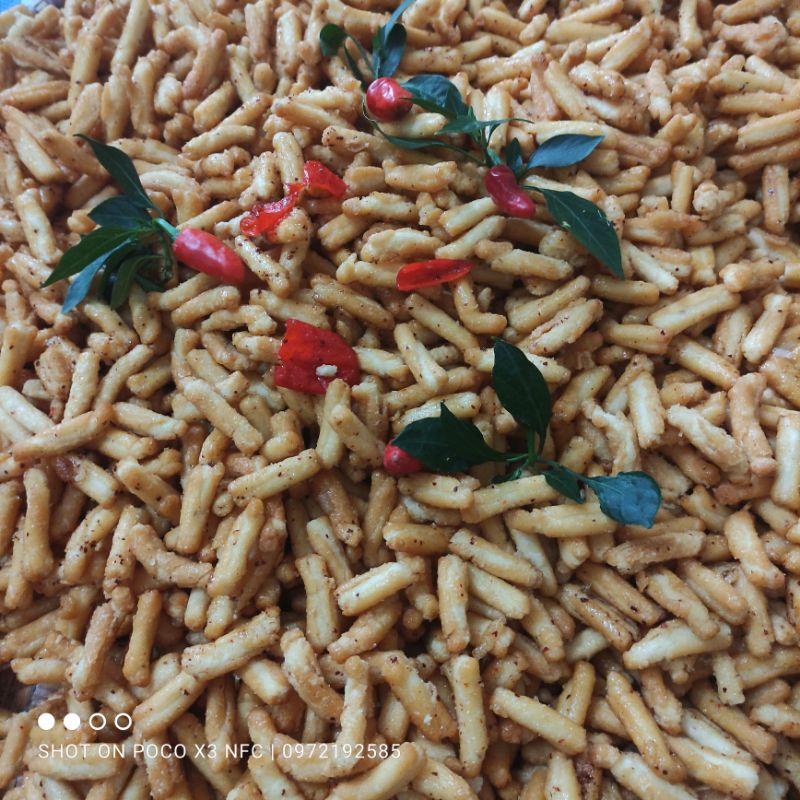 Sâu dâu cay Nam Định gói 500g giá 28k