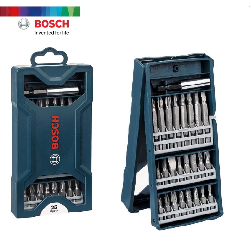 Bộ mũi vặn vít Bosch 25 món 2607017400 (Mới)