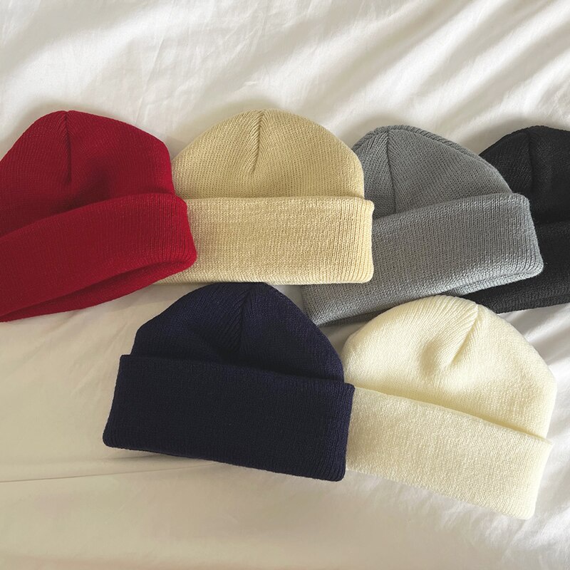 Mũ beanie Trùm Đầu Màu Sắc Thời Trang Thu Đông Cho Bé