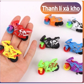 Đồ chơi xe mô tô đua địa hình mini bánh đà