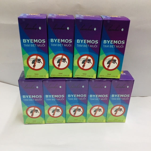 Tinh dầu tạm biệt muỗi BYEMOS- 10ml