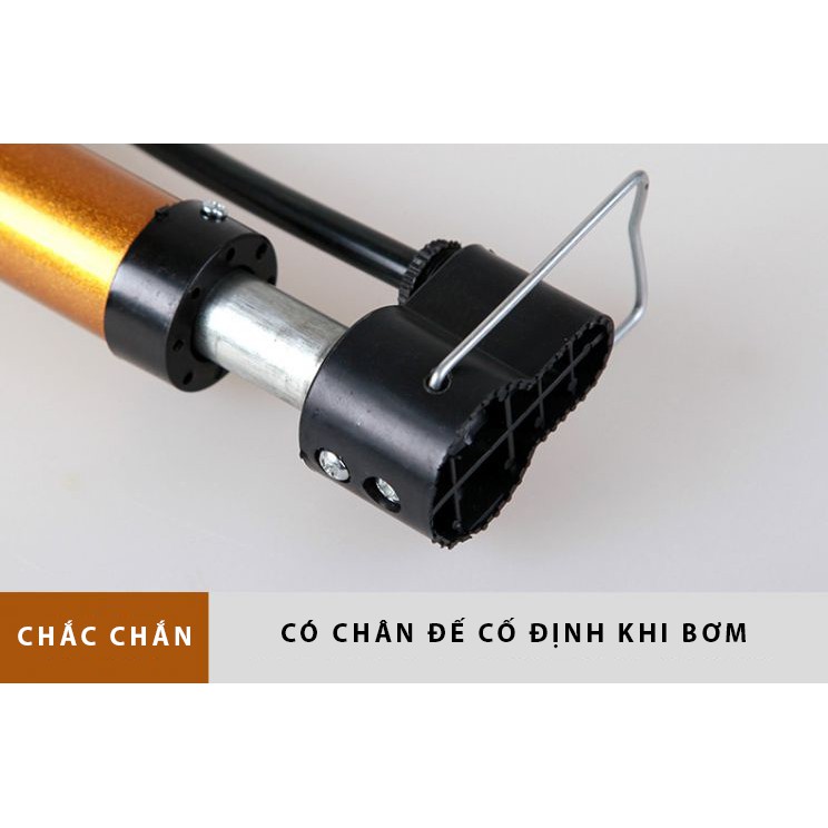Bơm bóng mini cầm tay - Bóng rổ, bóng đá, bóng chuyền, bóng hơi