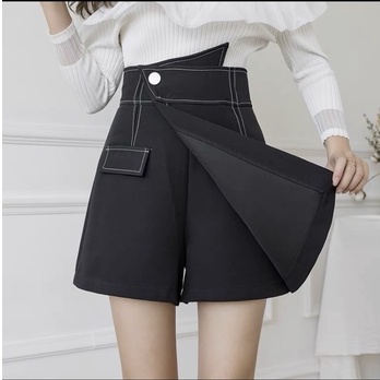 [SIÊU HOT] Quần Giả Chân Váy Chữ A Lệch Tà Cạp Cao Chỉ Nổi Xinh Xắn Hàn Quốc Ulzzang HIEKIE | BigBuy360 - bigbuy360.vn
