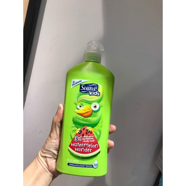 Sữa tắm gội 3in1 Suave Kid (532ml)