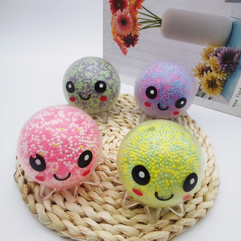 Đồ Chơi BóP Squishy HìNh BạCh TuộC PháT SáNg