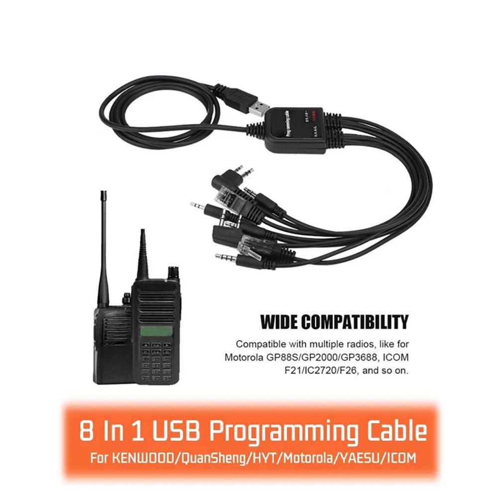 WTTLE Cáp Dữ Liệu USB 2 Chiều Cho Radio Baofeng