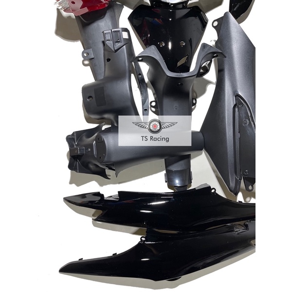 Dàn áo wave s100 màu đen - tặng team 3 lớp