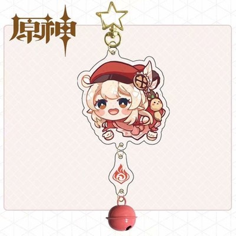 Móc khóa acrylic phong cách Genshin Impact Venti độc đáo