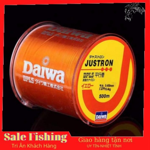 Cước câu cá tàng hình Daiwa Justron Cước dù câu cá siêu bền DC7 Đồ Câu Việt Bắc