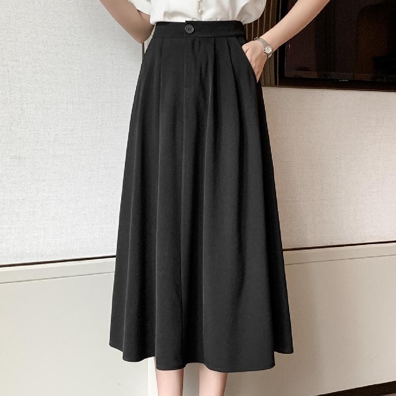 Chân váy SUXI dáng chữ A phong cách cổ điển