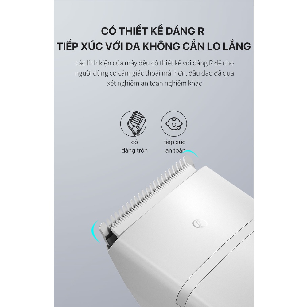 Tông đơ cắt tóc Enchen Boost 2 pin sạc siêu bền 2 tông đơ cắt tóc gia đình