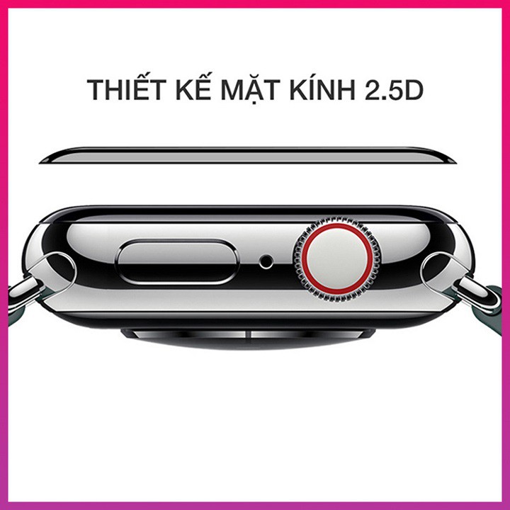 Kính cường lực APPLE WATCH 38mm, 40mm, 42mm, 44mm, miếng dán cường lực apple watch, cường lực apple watch Educase86