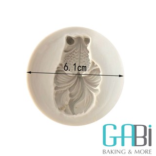 Khuôn fondant silicon cá vàng (nhiều cỡ)