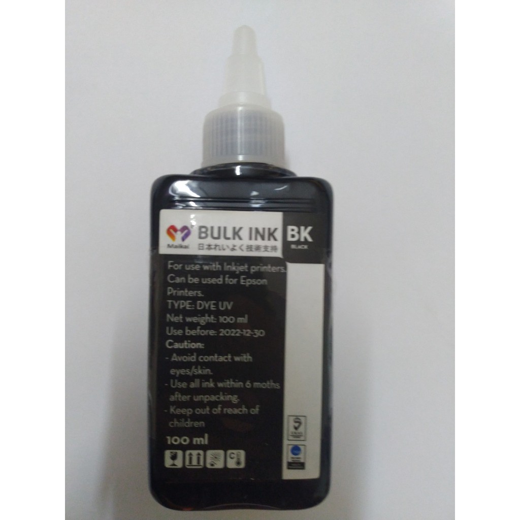 Mực Dye uv Epson loại 100ml Bộ 4 màu,Bộ 6 màu