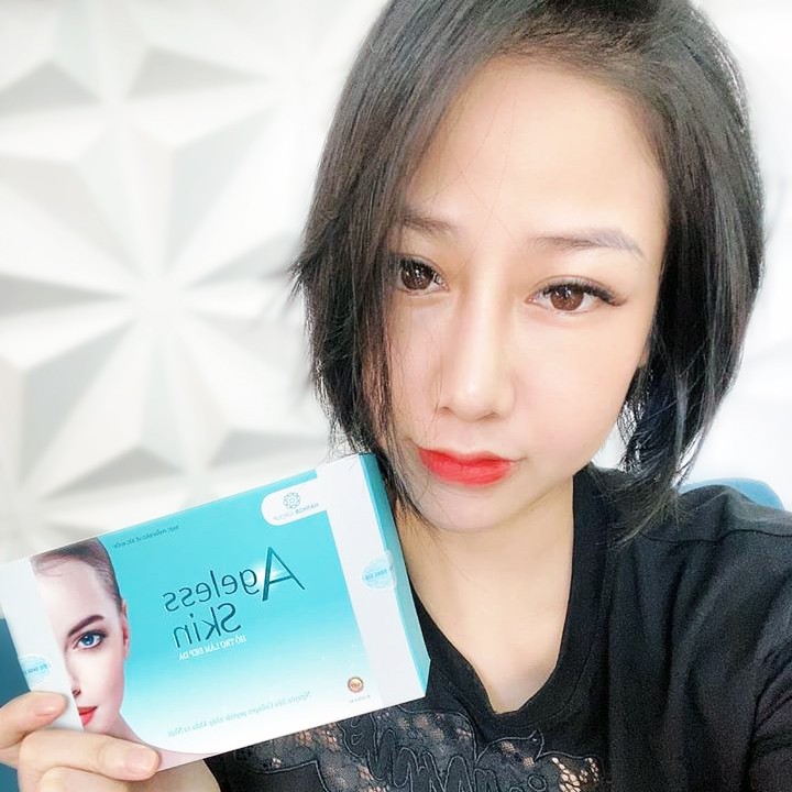 Cốm uống trắng da Ageless Skin - Hathor Beauty (15DAYGM Nâng cấp) | Hathor Beauty (Kim Thiên Hoa)