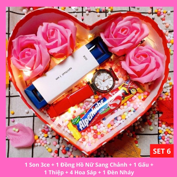 Combo quà tặng 20-10 , 8-3 , Sinh Nhật Tặng bạn Gái Mẹ quà tặng ý nghĩa