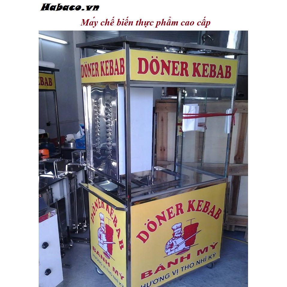 Lò nướng bánh mì Doner Kebab kẹp thịt