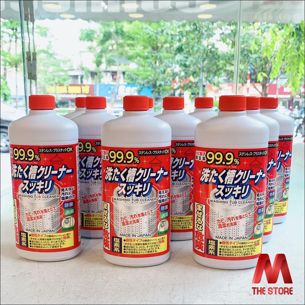 Dung dịch tẩy lồng máy giặt Nhật Bản (chai 550g)
