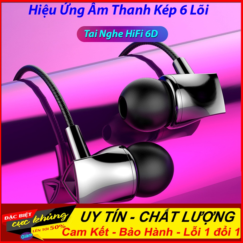 Tai Nghe EOR X10 HiFi 6D Hiệu Ứng Âm Thanh Kép 6 Lõi Âm Thanh Trung Thực Sắc Nét Mic Phone To Rõ PhụKiệnZin360