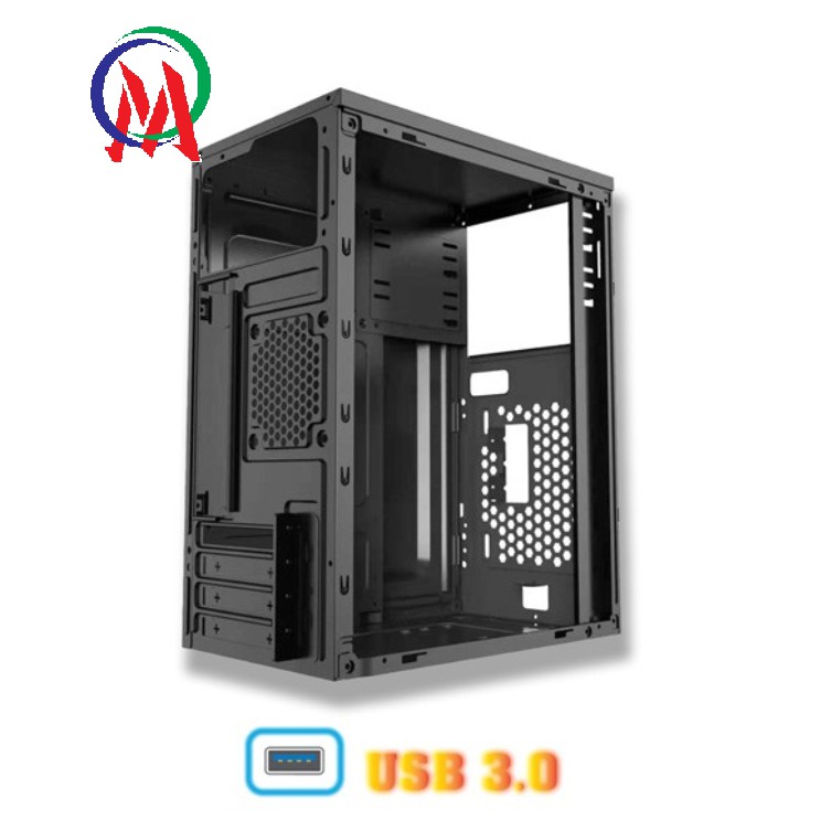 Vỏ Case máy tính VSP V207 LED RGB - USB 3.0