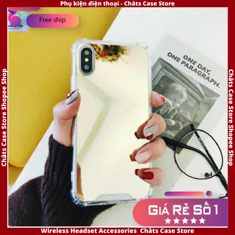 Ốp Lưng iP ⚡ Ốp Lưng Điện Thoại iP Tráng Gương ⚡ iP 6/6s/6Plus/6SPlus/7/8/7PPlus/8P/X/Xs/Xsmax/11/11Promax