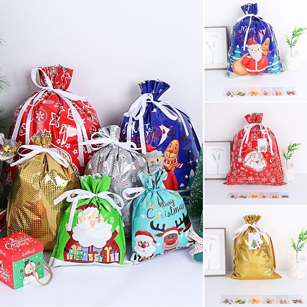 Set 5 Túi Đựng Kẹo Giáng Sinh