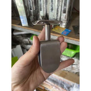 Kẹp kính tay vịn inox Cầu thang & trụ lan can inox