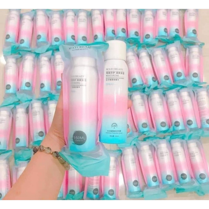 XỊT CHỐNG NẮNG TRẮNG DA M'AYCREATE 150ml