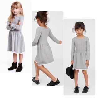 XD- Váy len xuất dư size 18/24m-9/10y
