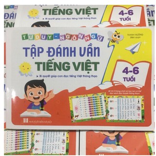 Vở tập đánh vần - tư duy ngôn ngữ