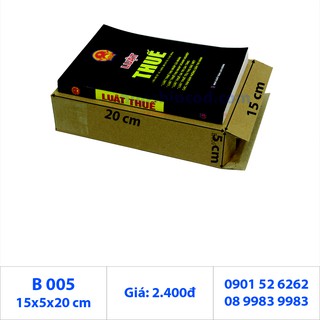 combo 50 hộp carton, hộp đựng hàng B005