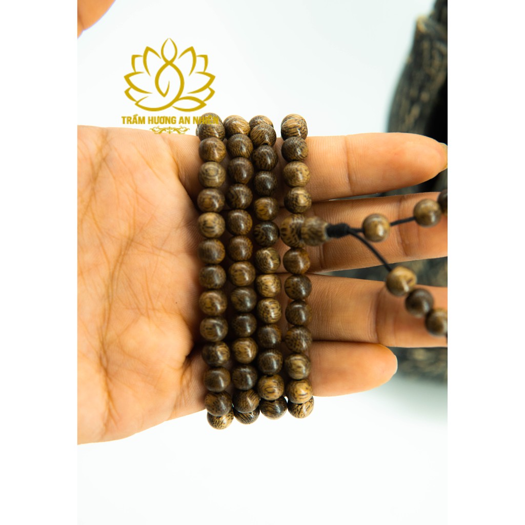 [Mã FAJGT8 giảm 15% đơn 99K] Vòng Trầm Hương An Nhiên 108 Hạt - 6mm -Nữ - Trầm Hương Tự Nhiên Cao Cấp | BigBuy360 - bigbuy360.vn