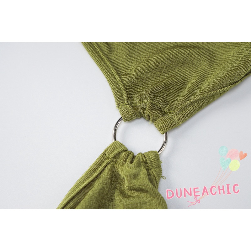 Đầm Dây Rút Hở Lưng Phong Cách Đường Phố Quyến Rũ Cho Nữ