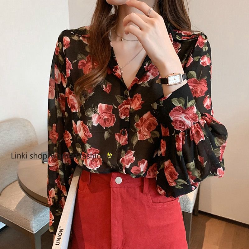 áo voan vintage nhật - hàn 2nd