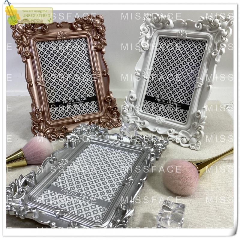 khuôn ảnh viền hoa trưng mẫu cao cấp