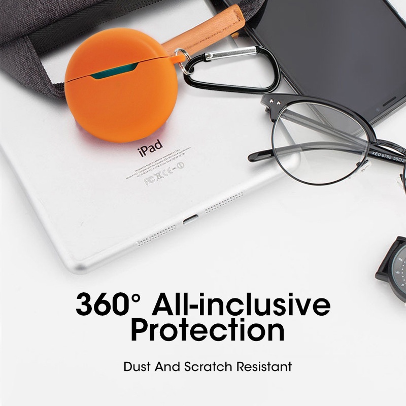 HUAWEI Ốp Bảo Vệ Hộp Đựng Tai Nghe Airpods Silicone Thiết Kế Xinh Xắn