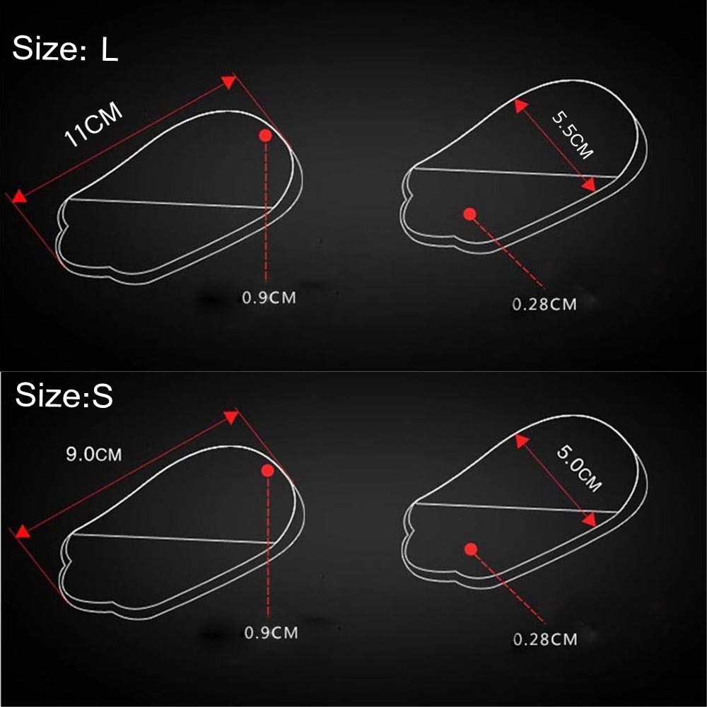 Cặp Miếng Lót Giày Bằng Silicon Hỗ Trợ Chỉnh Hình Bàn Chân
