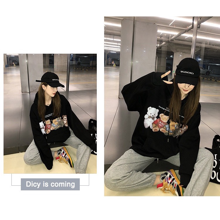 Áo Hoodie Gấu Pooh