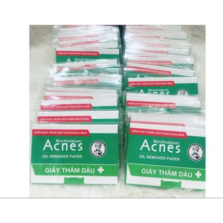 Giấy Thấm Dầu Acnes Oil Remover Paper (50 Tờ)