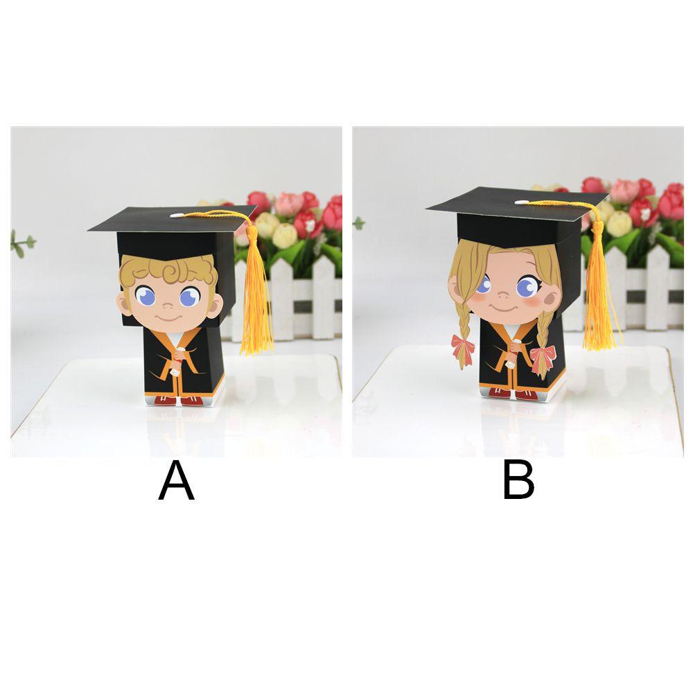 LANSEL Bộ 50 Túi Đựng Kẹo Hình Nón Tốt Nghiệp