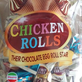 Ốc quế chicken rolls