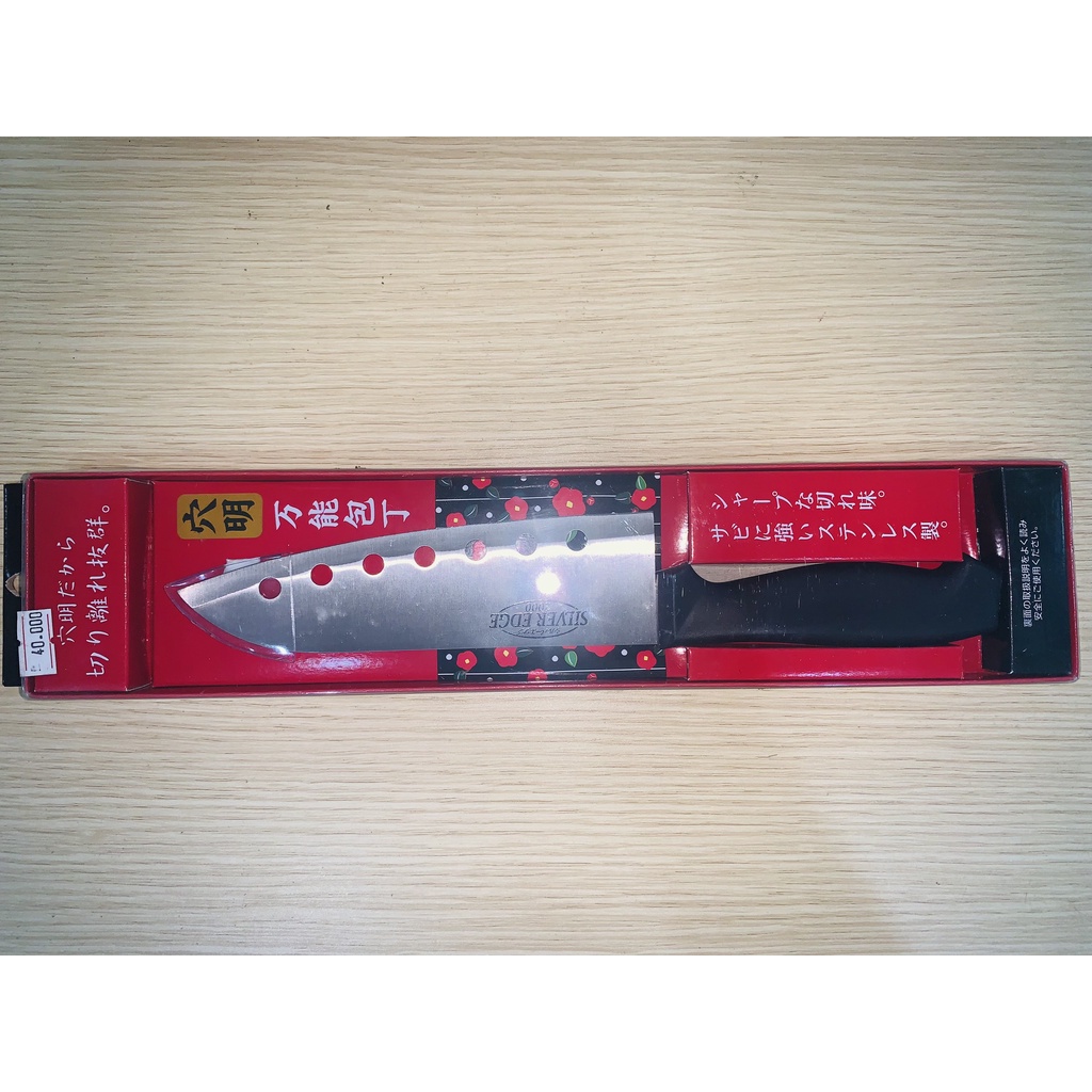 Dao thái nhà bếp Inox có lỗ Nhật Bản