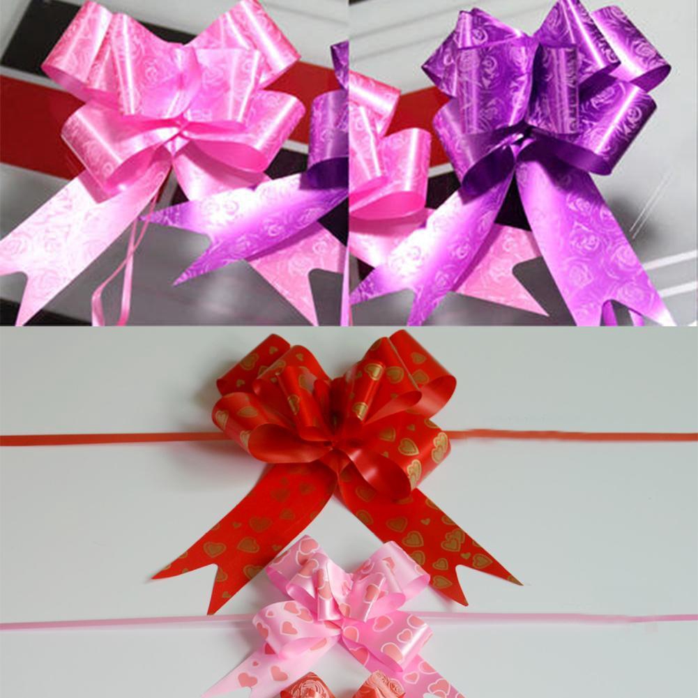 Set 10 Nơ Ruy Băng Nhiều Màu Sắc Dùng Để Trang Trí Tiệc Cưới / Sinh Nhật